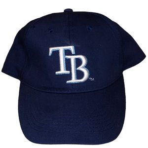 TAMPA BAY RAYS Cap sizes change in the back, Navy, white & sky blue